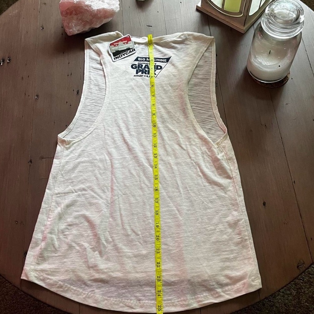 White Music City Tank Top - Picture 4 of 5